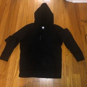 Black hoodie